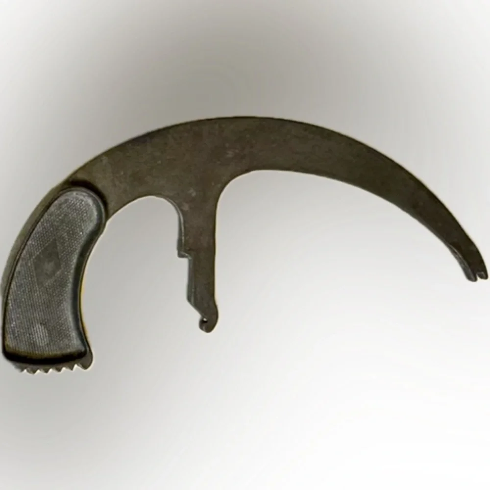 VTG RARE 1950s MH HORNSBY ALUMINUM MEAT BONE SAW HANDLE NO BLADE AARDVARK STYLE